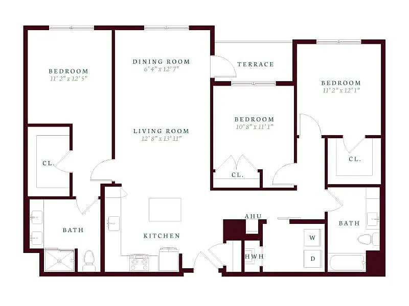 Floor plan C1