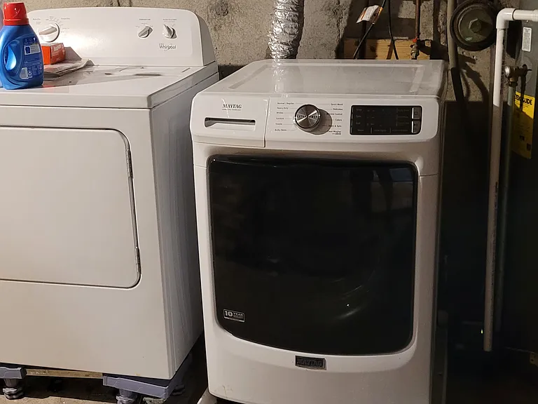 Basement Washer and Dryer