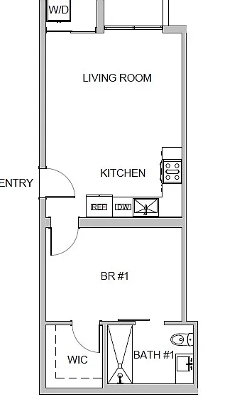 Unit 420 floor plan