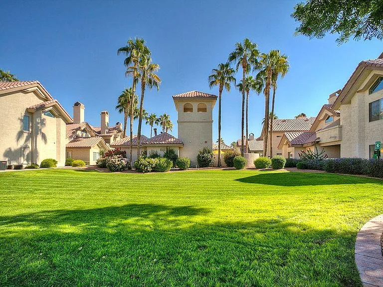Gated community on Palm Valley Golf coarse
