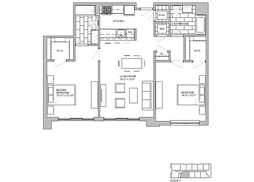Floor plan TYPE C