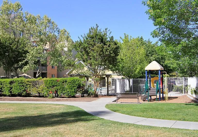 Outdoor Park; View of Pool & Playground