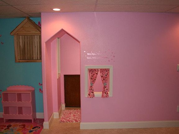 Basement playhouse