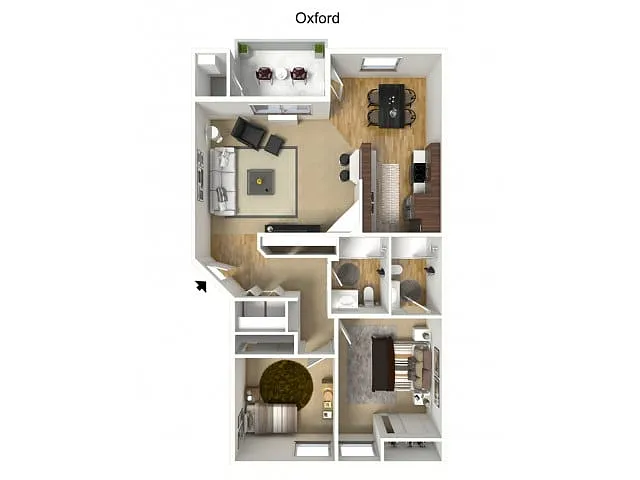Floor plan Oxford