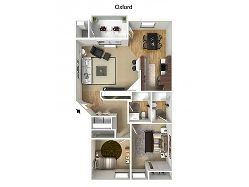 Floor plan Oxford
