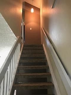 Stairs to second floor