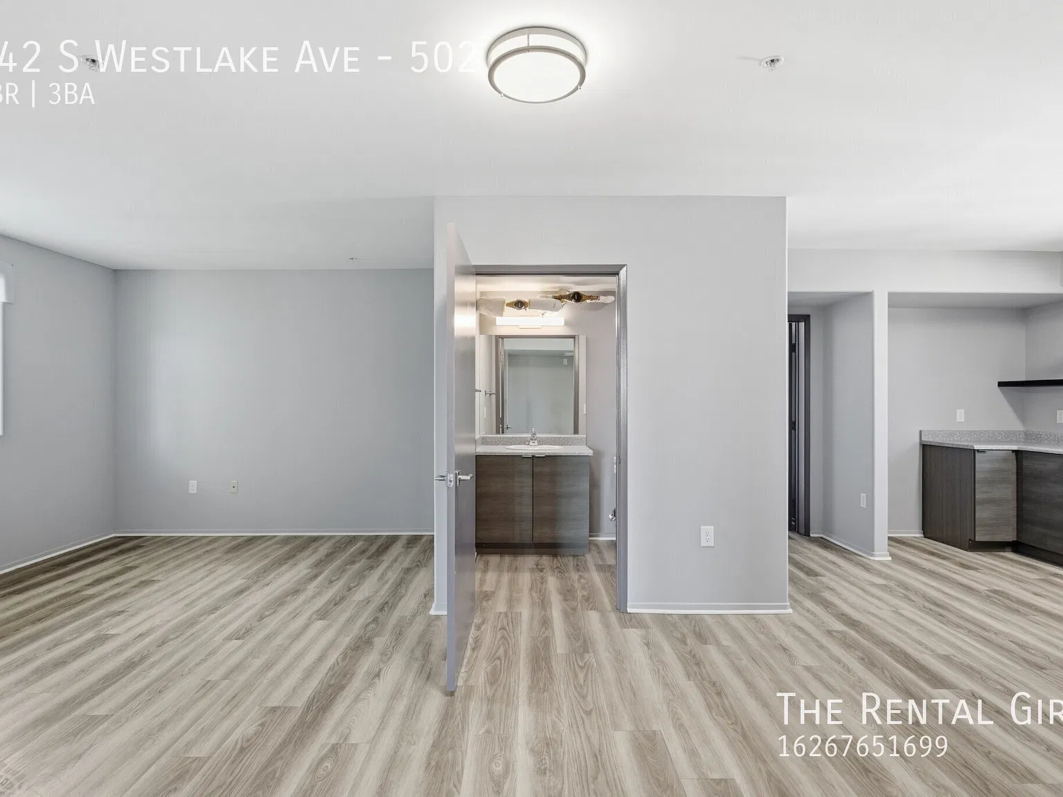 Spacious Top-Floor 3BR/2.5BA | Private Balcony + City Views | Rooftop Deck + 2 Parking Spaces Inc... — Photo 3