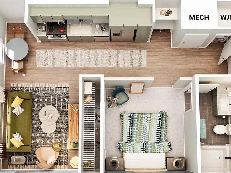 S1 floor plan The Blake Optimist Park