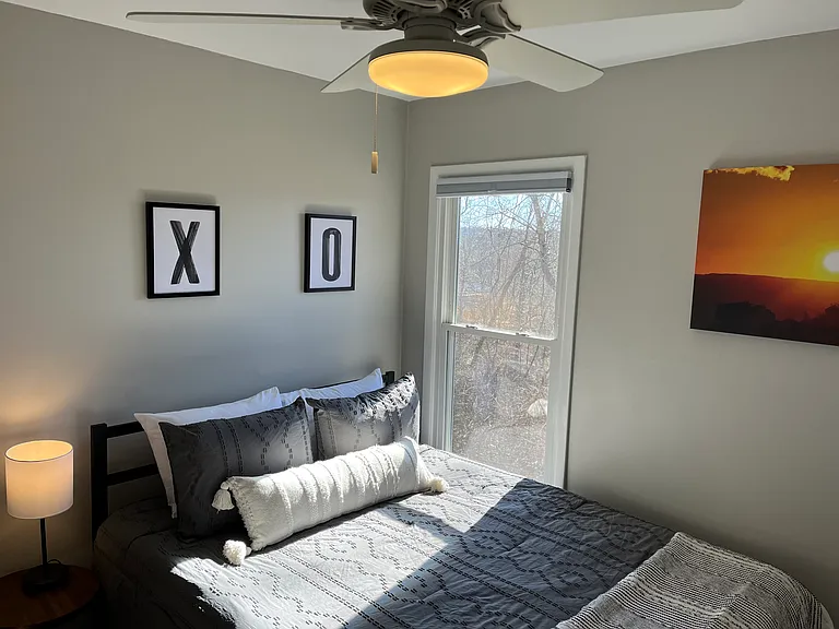 Upstairs bedroom 3 with queen bed