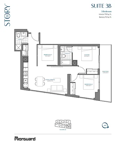 Floor plan 3 Bedroom, 2 Bathroom 3 Bed 2 Bath 5