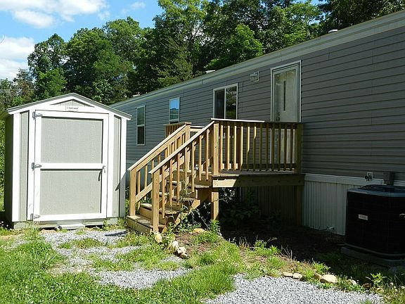 Back entry and 6x6 shed