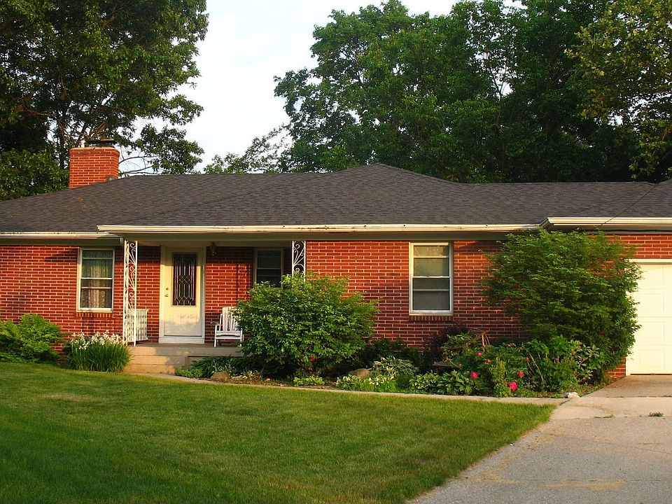 All brick house on a quiet cul-de-sac.