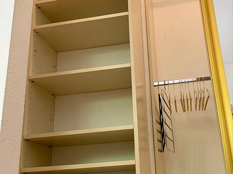 floor to ceiling shelving for storage