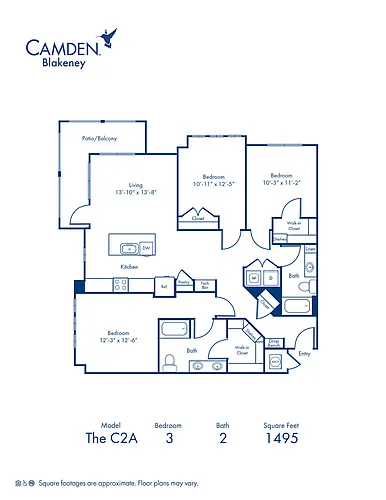 Floor plan C2A