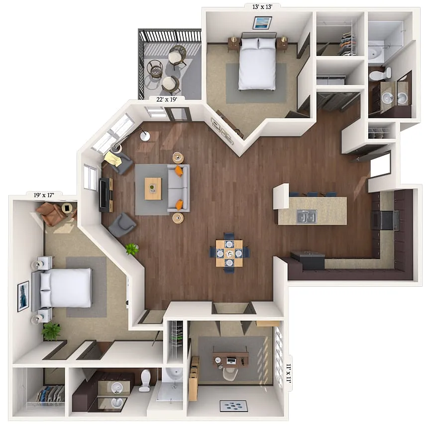 Floor plan Vesper