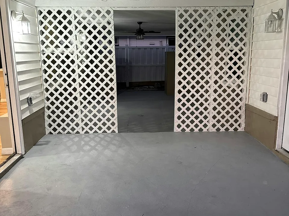 Breezeway has plenty of room to relax.
