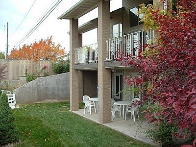 Upper and lower back patio.