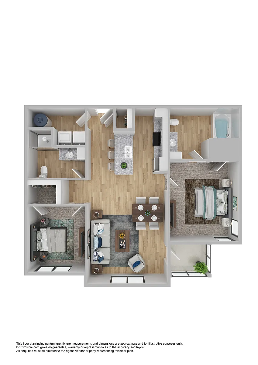 Floor plan B3