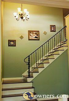 New Hardwood Floors/Stairs & Custom Rod Iron Staircase