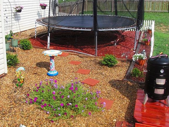 Rock Garden&Trampoline Pad 