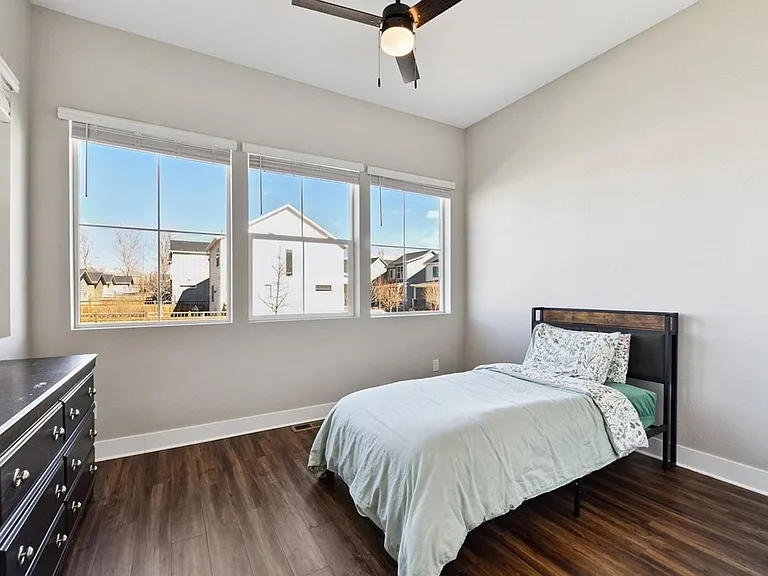 secondary bedroom on main floor
