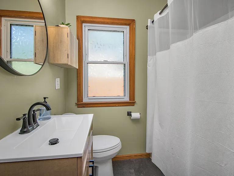 main floor bathroom recently renovated