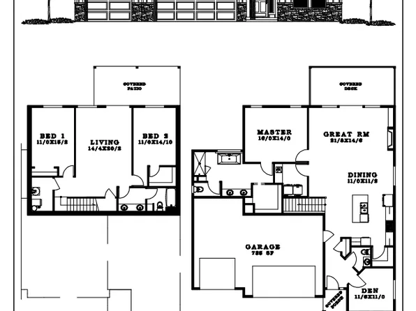 Lucia Falls 2674 PE Plan, Songbird Gardens
