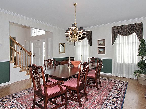 Spacious formal dining room