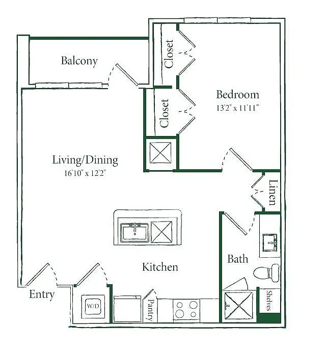 Floor plan A2C