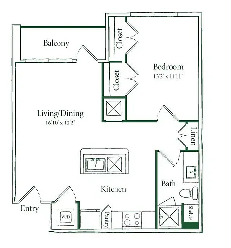 Floor plan A2C
