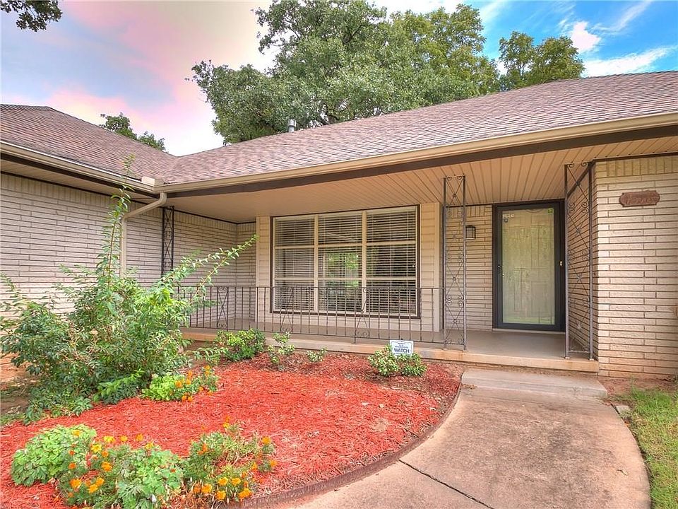 Covered front porch, landscaping, all exterior doors are steel with new deadbolts, storm door