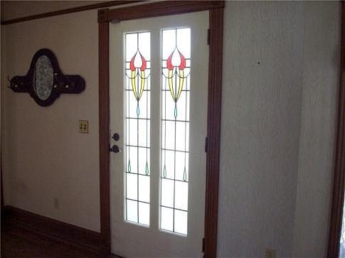 Leaded Glass Entry