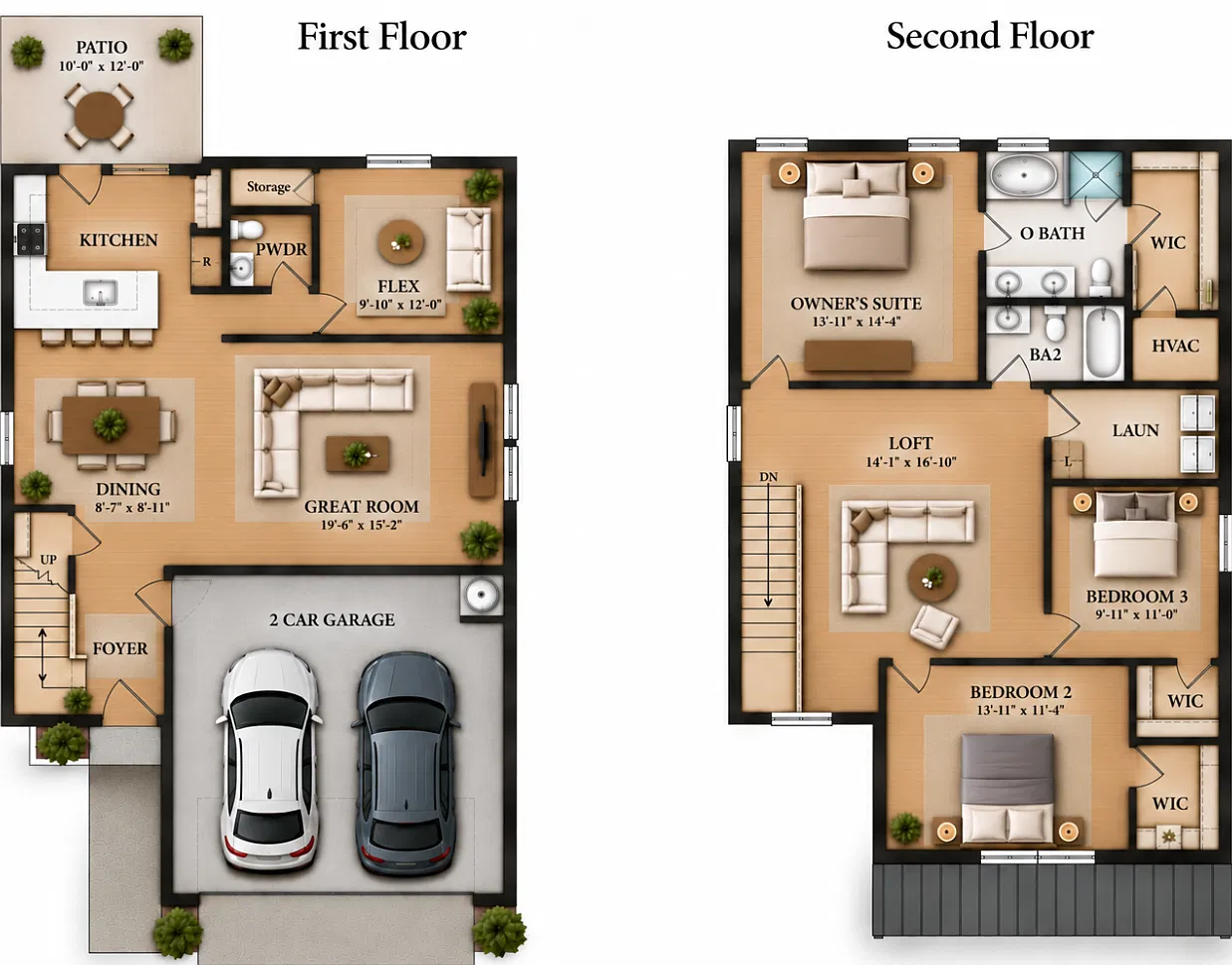 3 bed, 2.5 bath, 2025 sqft, $2,395 — Photo 4