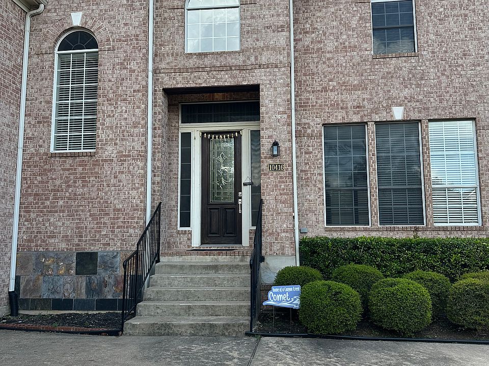 front of the house