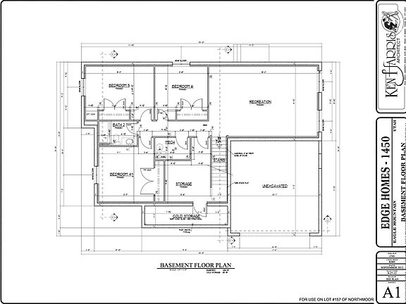 Original plan for Basement