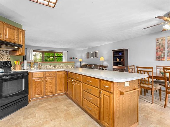 Note open concept floor plan