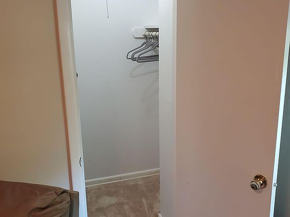 Walk-In Closet with Hangers, Iron and Ironing Board