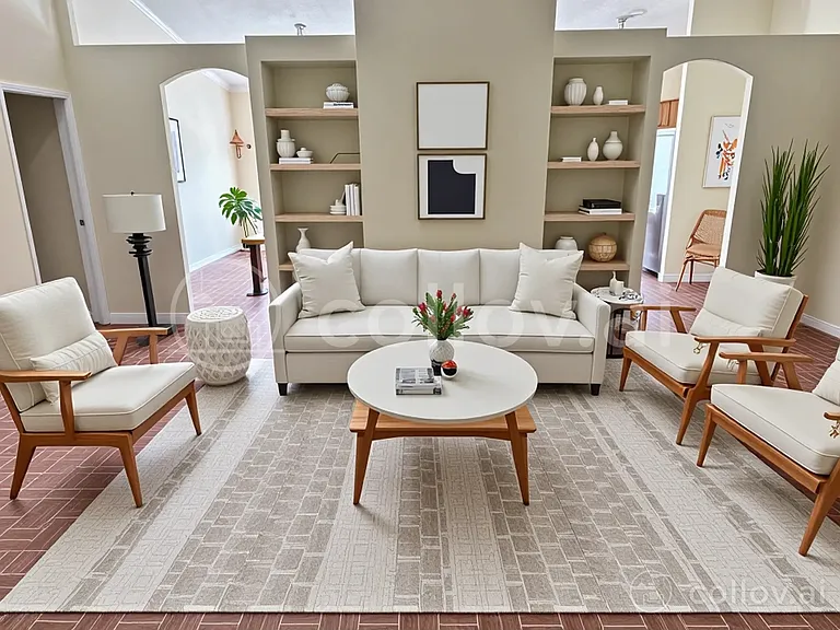 Staged Living Room