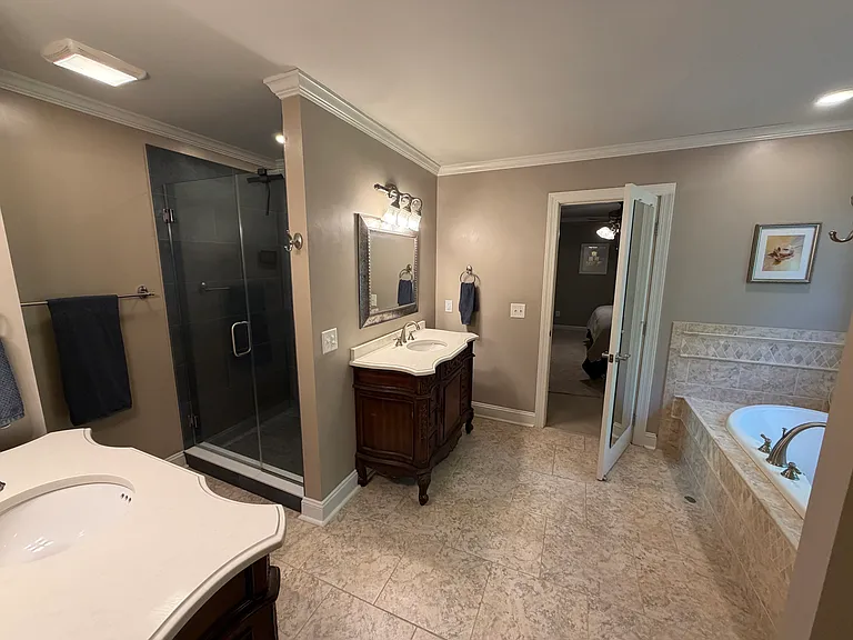 Master bathroom