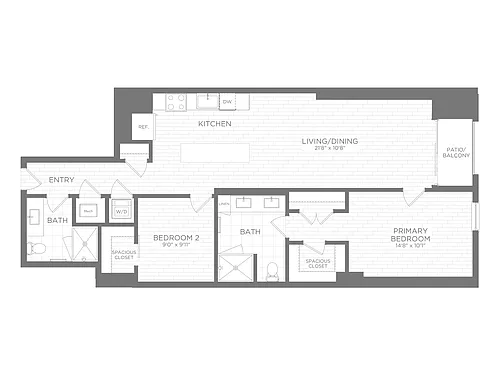 Floor plan B25