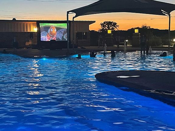 HOA with swimming pool