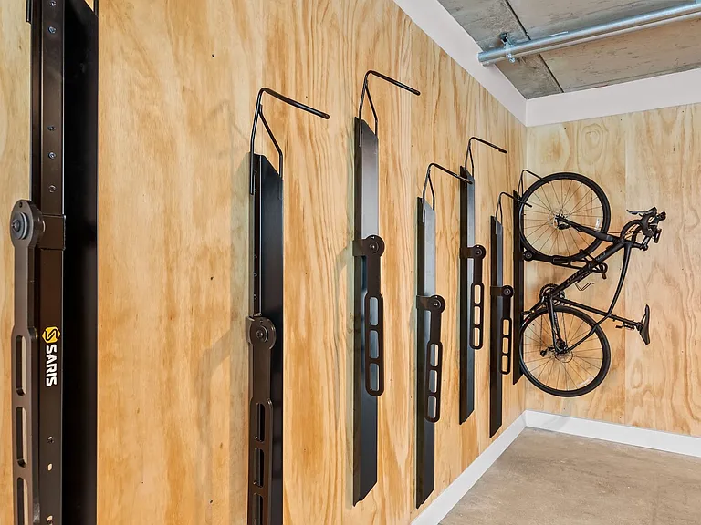 Ample Bike Storage