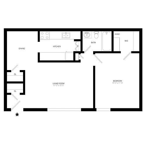 Floor plan Maple