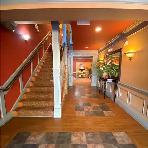 Hallway of building