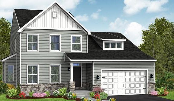 Elevation I Shown with optional family room expansion