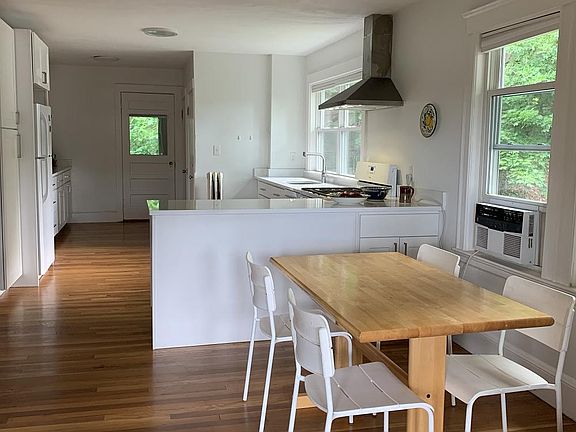 Dining room and kitchen