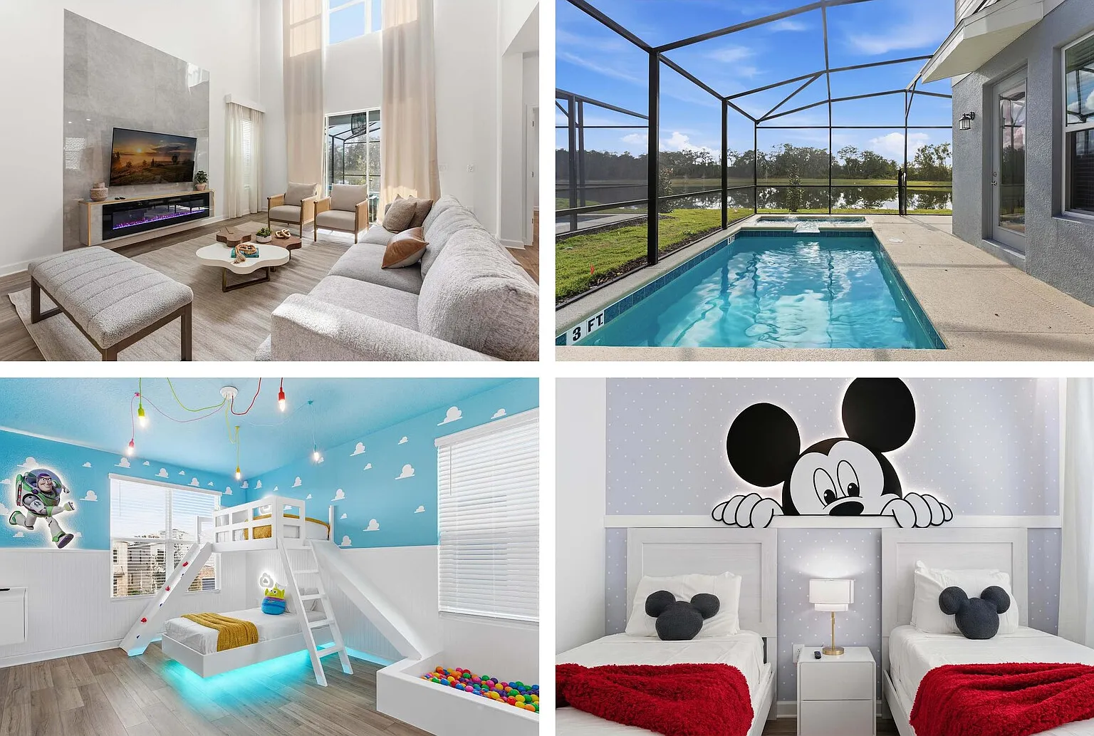 Stylish Family Villa, Themed Rooms, Pool — Photo 1