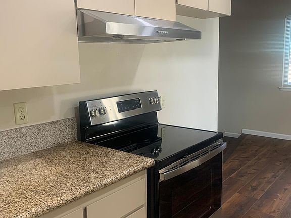 New stove and exhaust fan