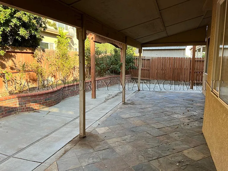 Covered Back Patio