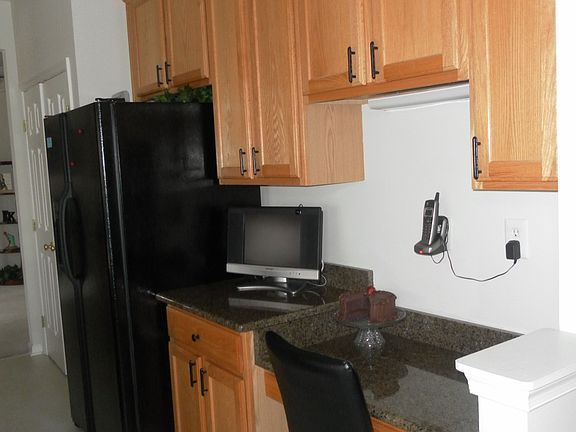 desk space in kitchen